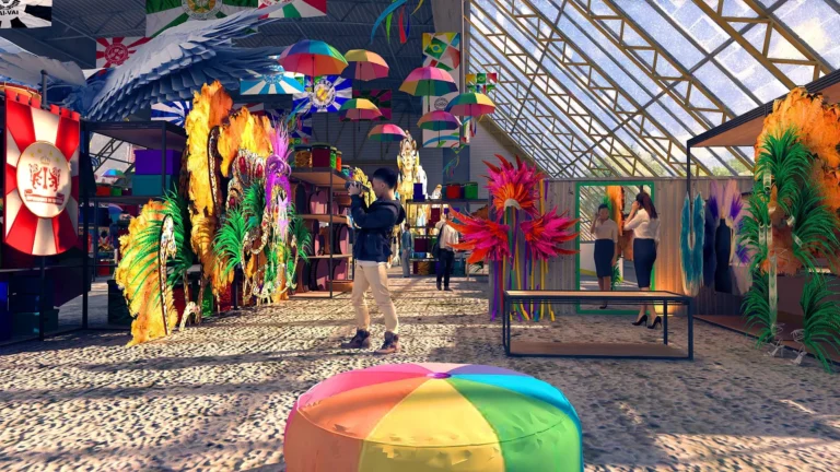 evento 3d expo-bresil-sur- seine imagens 3d