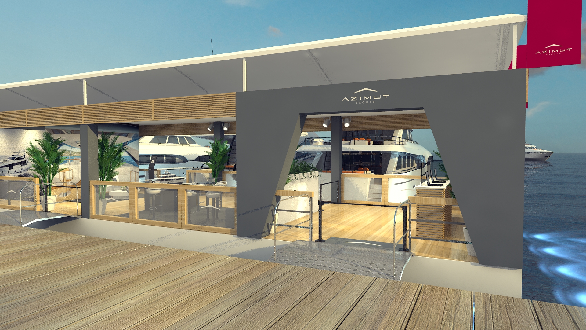 Imagens 3d evento 3d Azimut