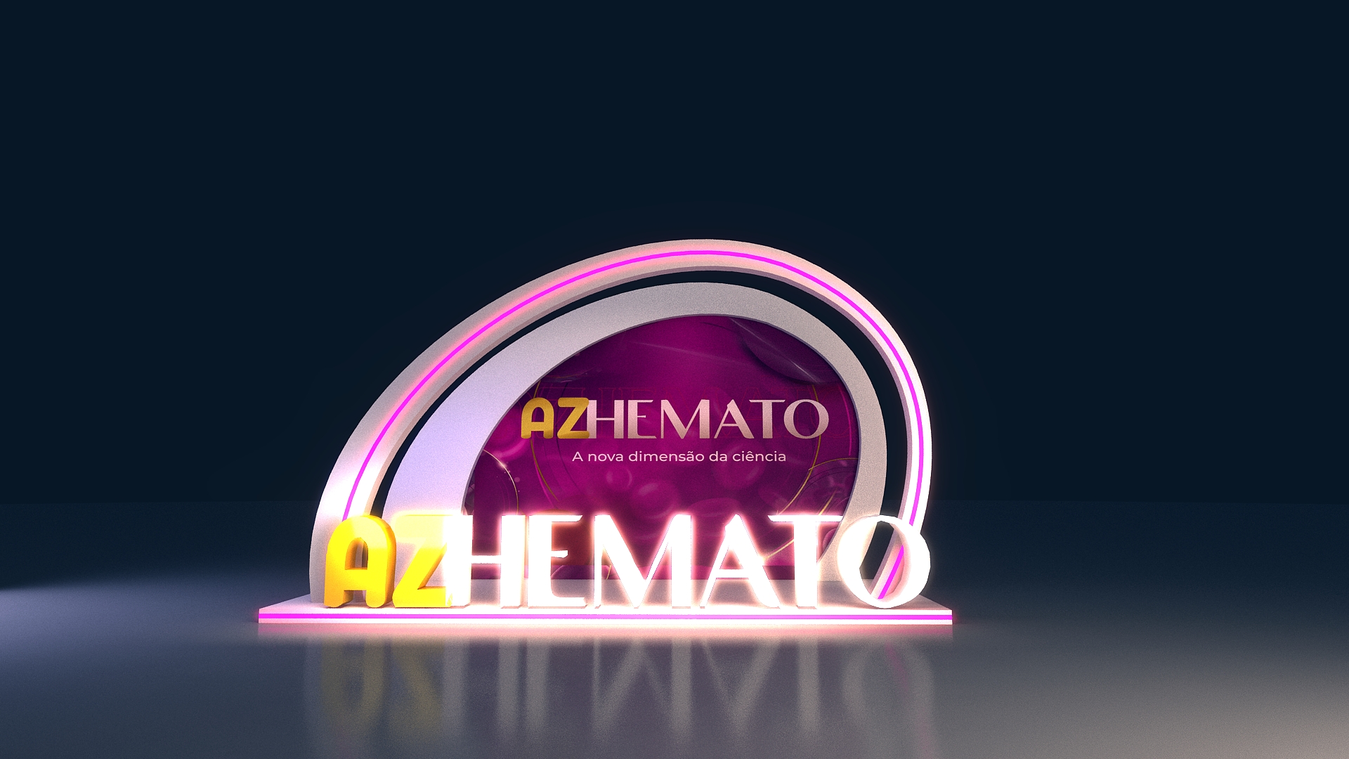 Imagens 3d Astrazeneca instagramavel