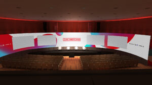 Imagem 3d Portolio Evento Museu do Amanhã Americanas