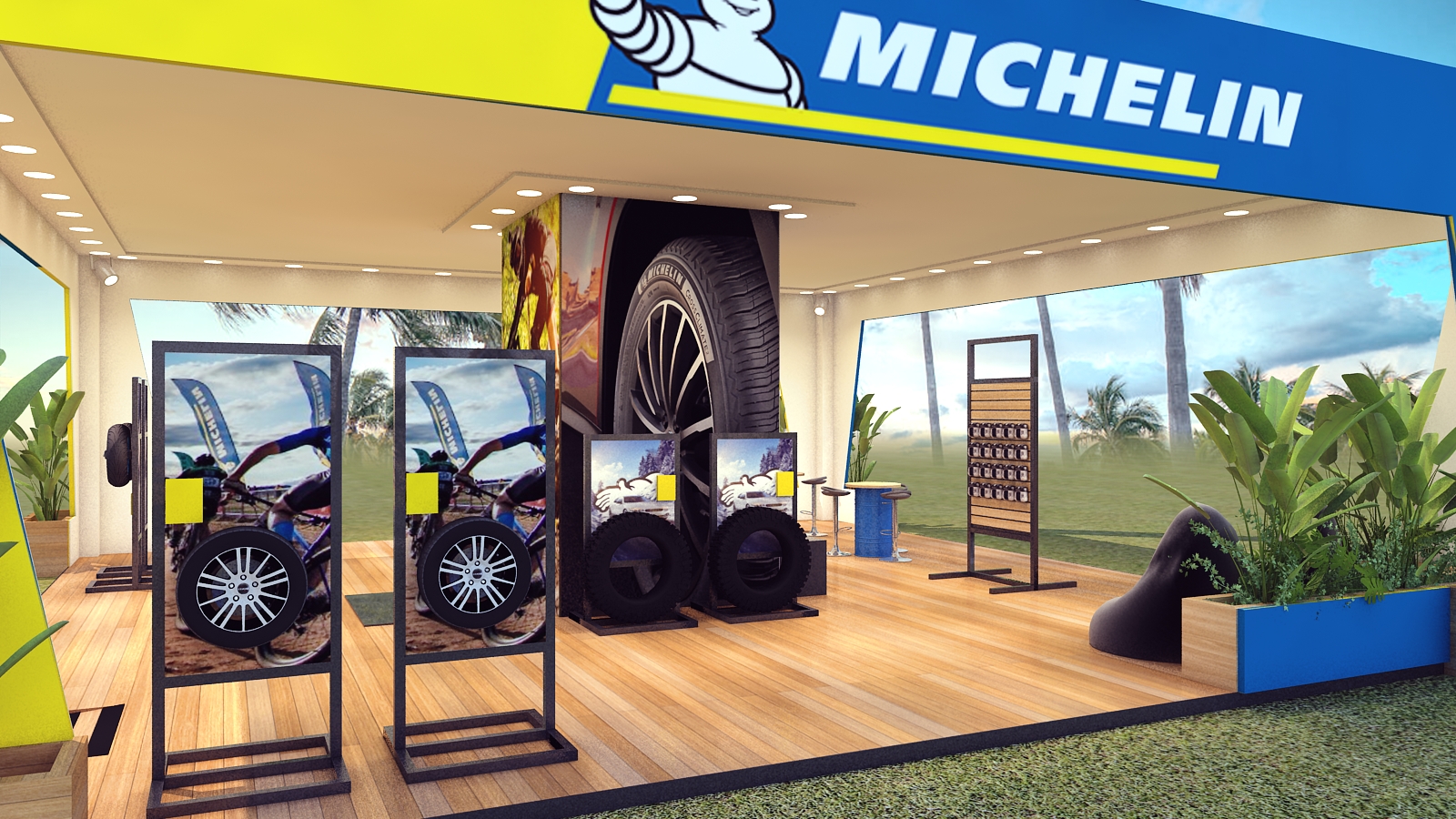 3D Imagens para Michelin