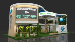 Stand 3d - Maquete Eletrônica - Ypê Apas Show