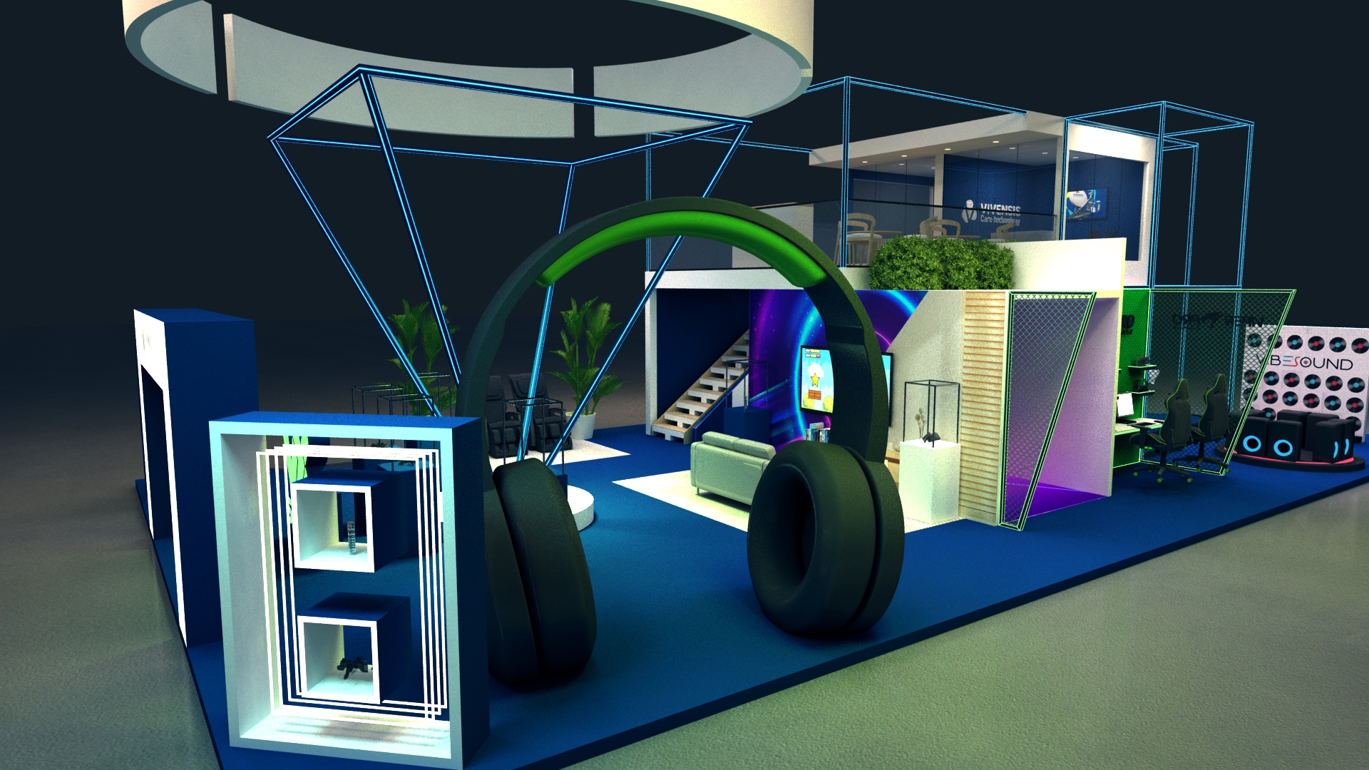 Stand Imagem 3d Vivensis