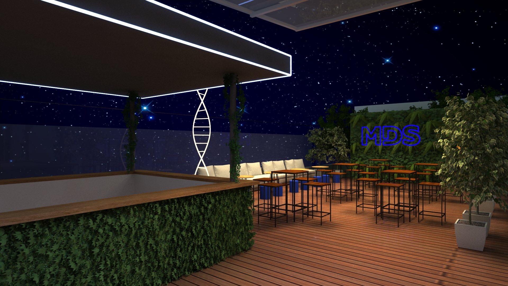 Bar imagem 3d