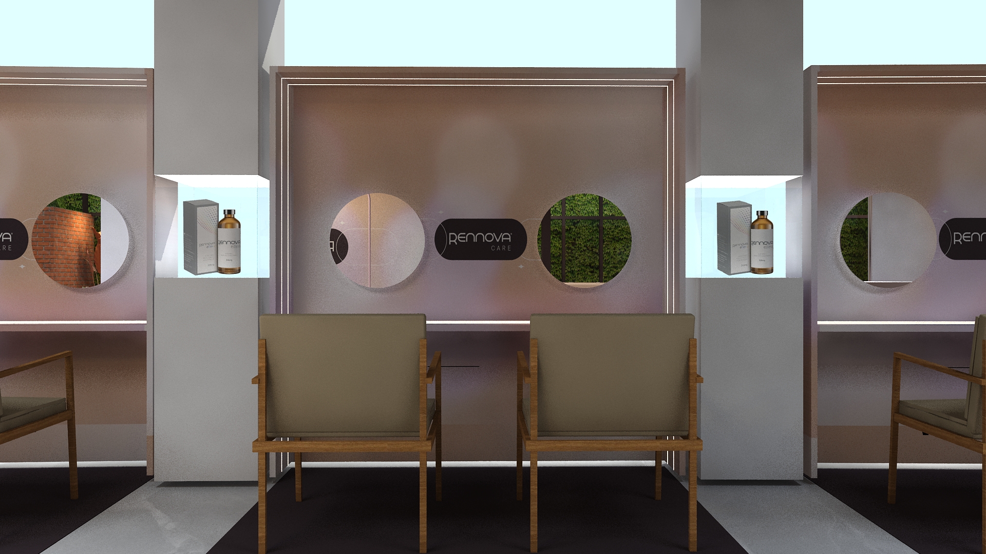 Perspectiva 3D da ambientação