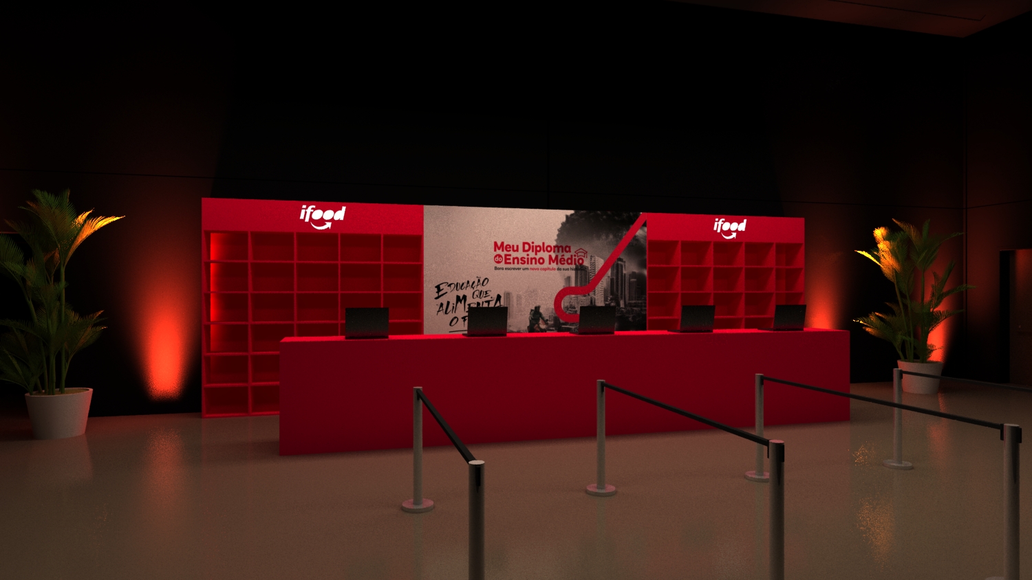 ambiente 3d credenciamento ifood 1