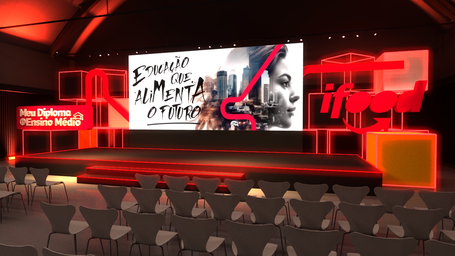 evento virtual renderizado ifood