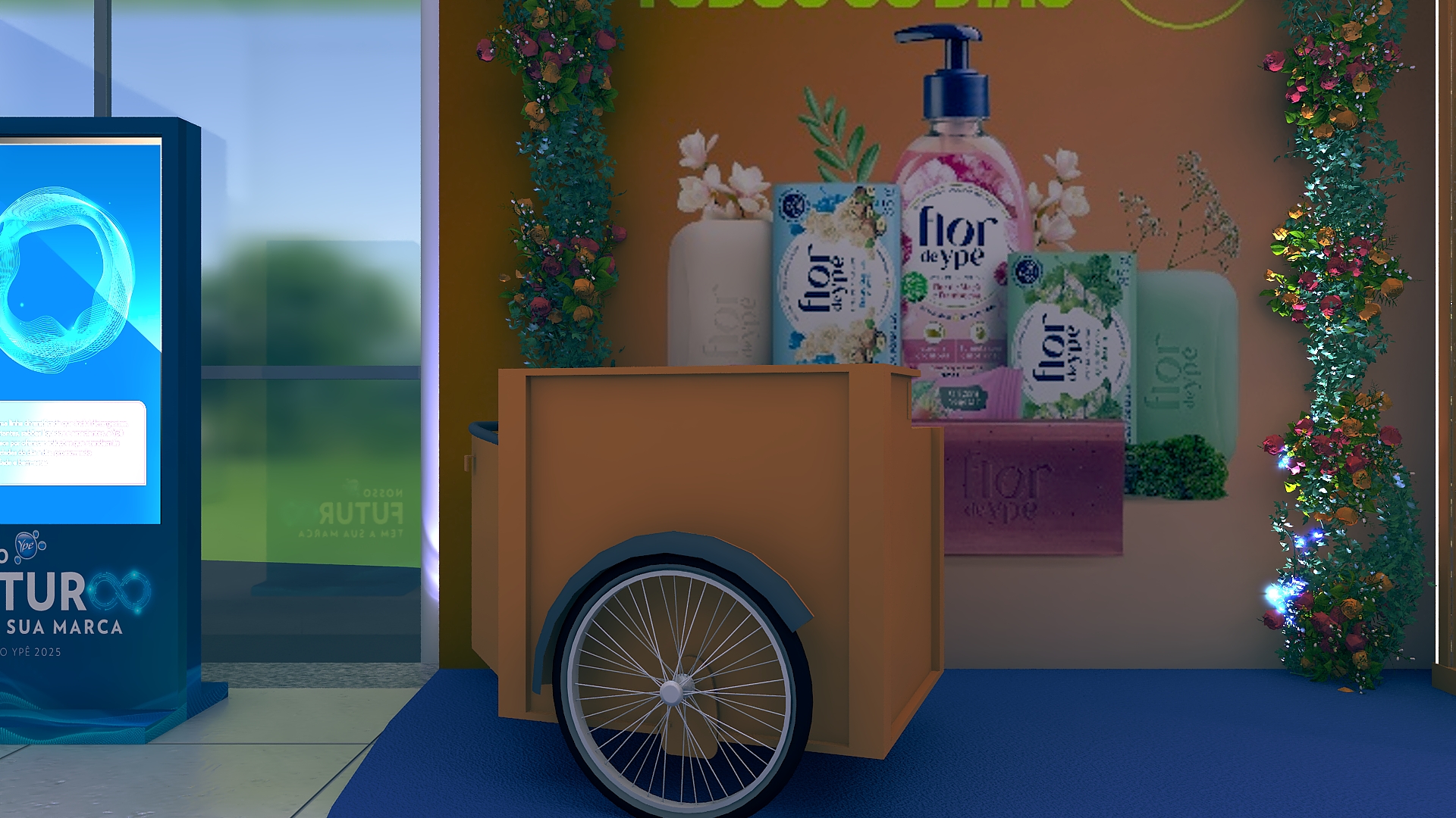 imagem 3d de ambientação promocional