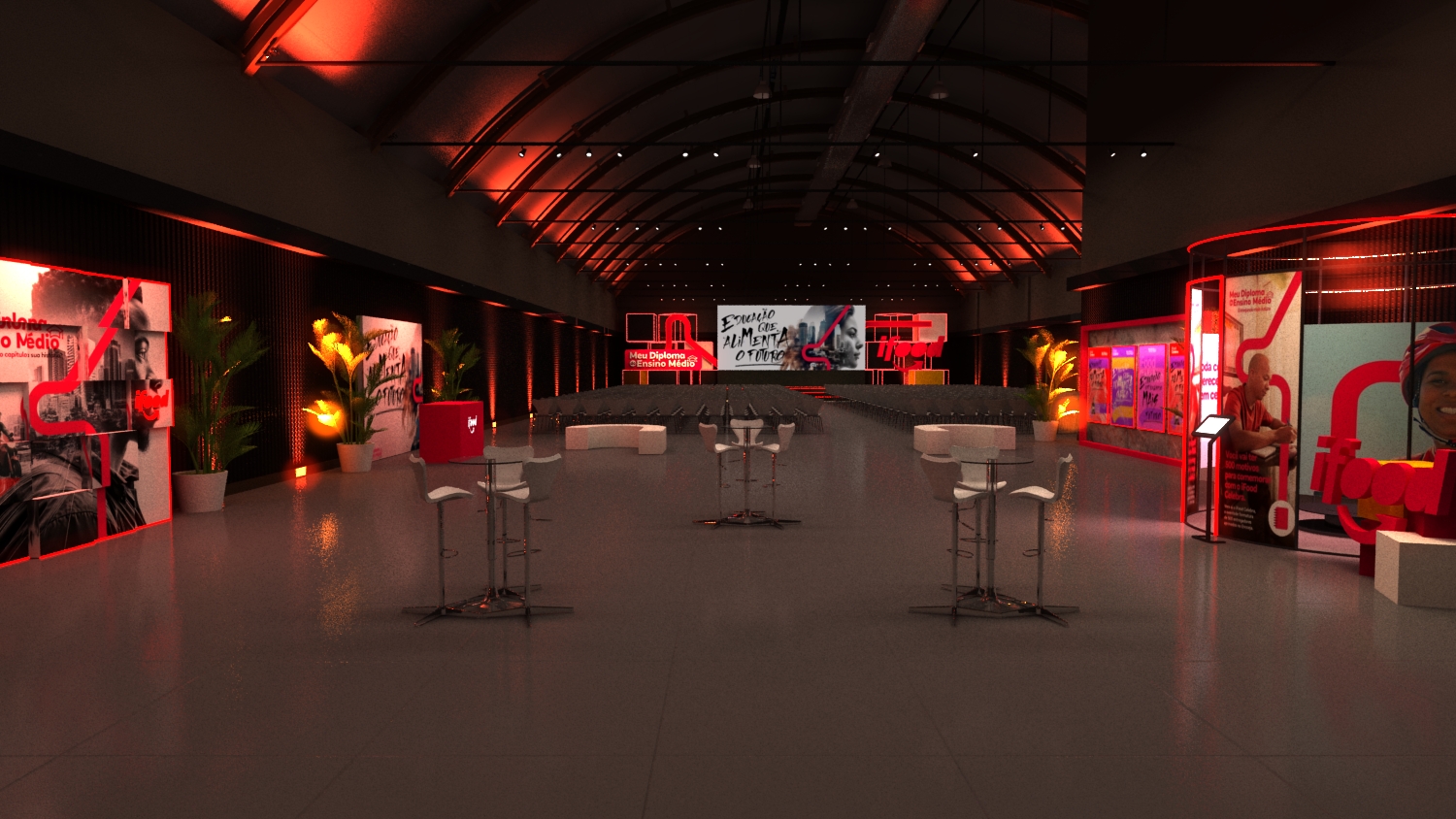 lounge 3d evento meu diploma