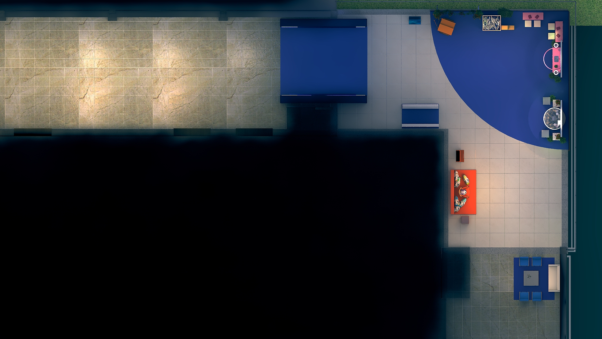 projeto 3d de experiência de marca