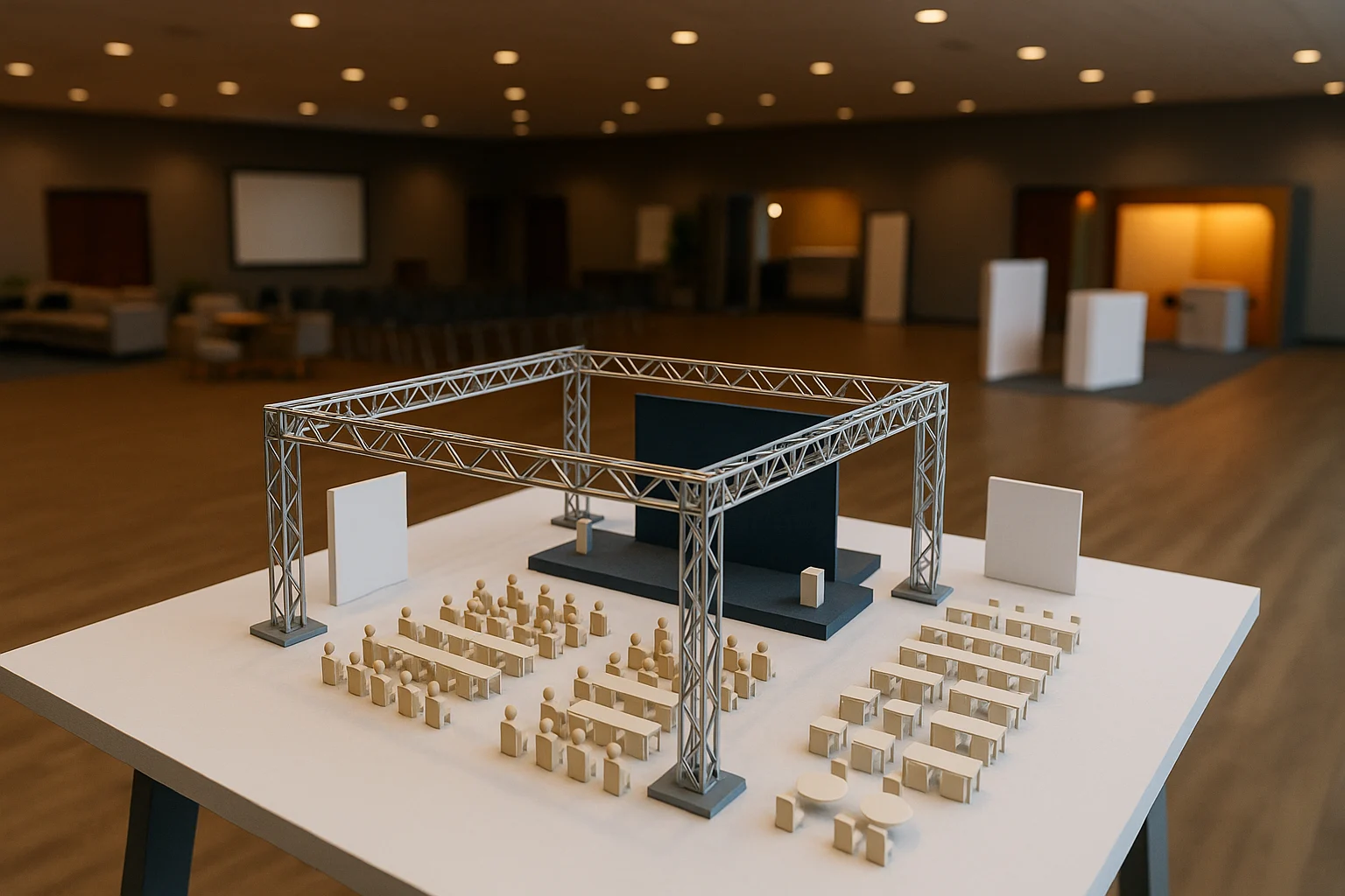 7 Etapas de Criação de uma Maquete 3D para Eventos Inesquecíveis
