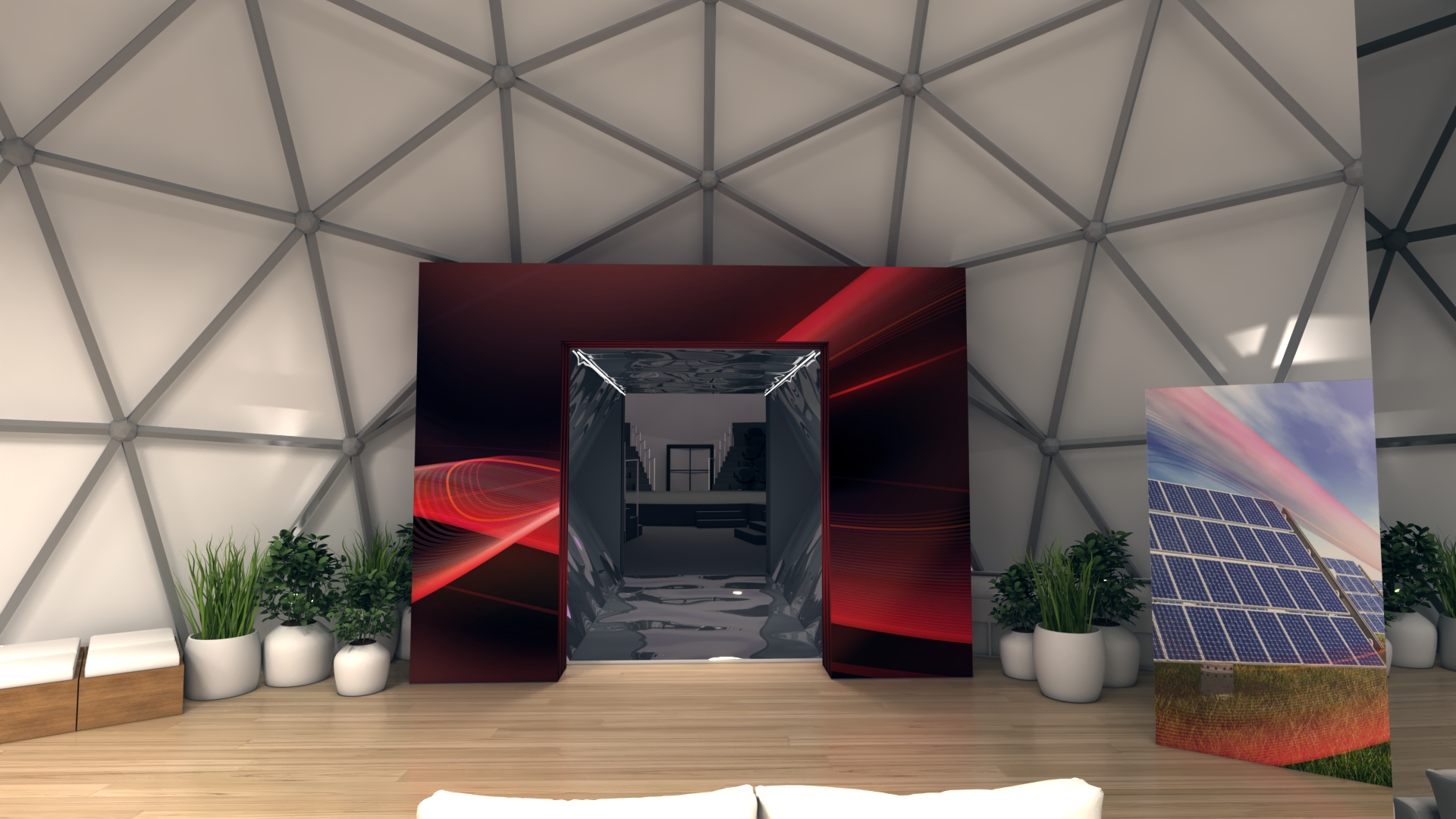 Hitachi – Cenário 3D com realismo