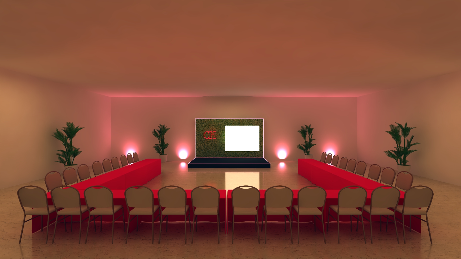 Carolina Herrera – Maquete 3D com Realismo e Elegância