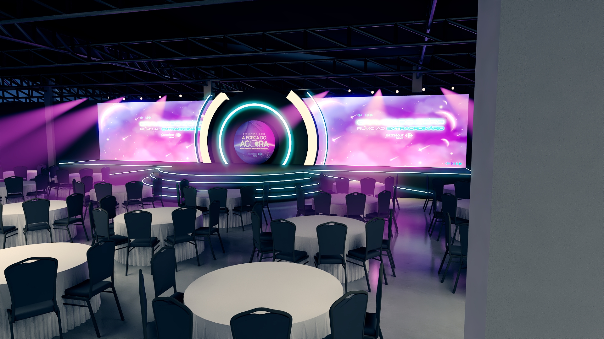 Carrefour – Espaço de Evento em 3D