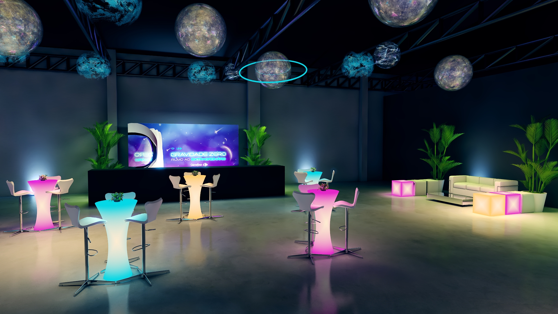 Design de Evento 3D – Carrefour