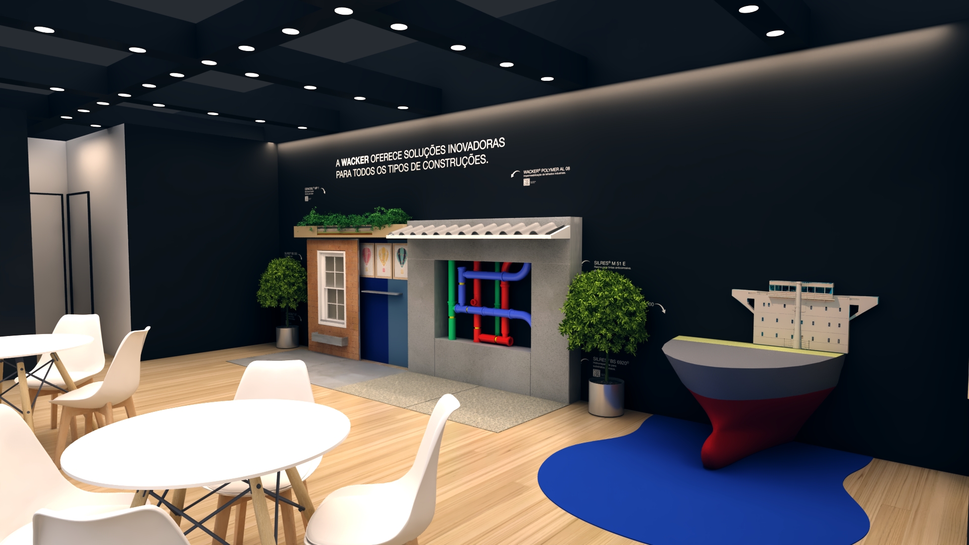 Projeto 3D Wacker – Cenografia de Evento