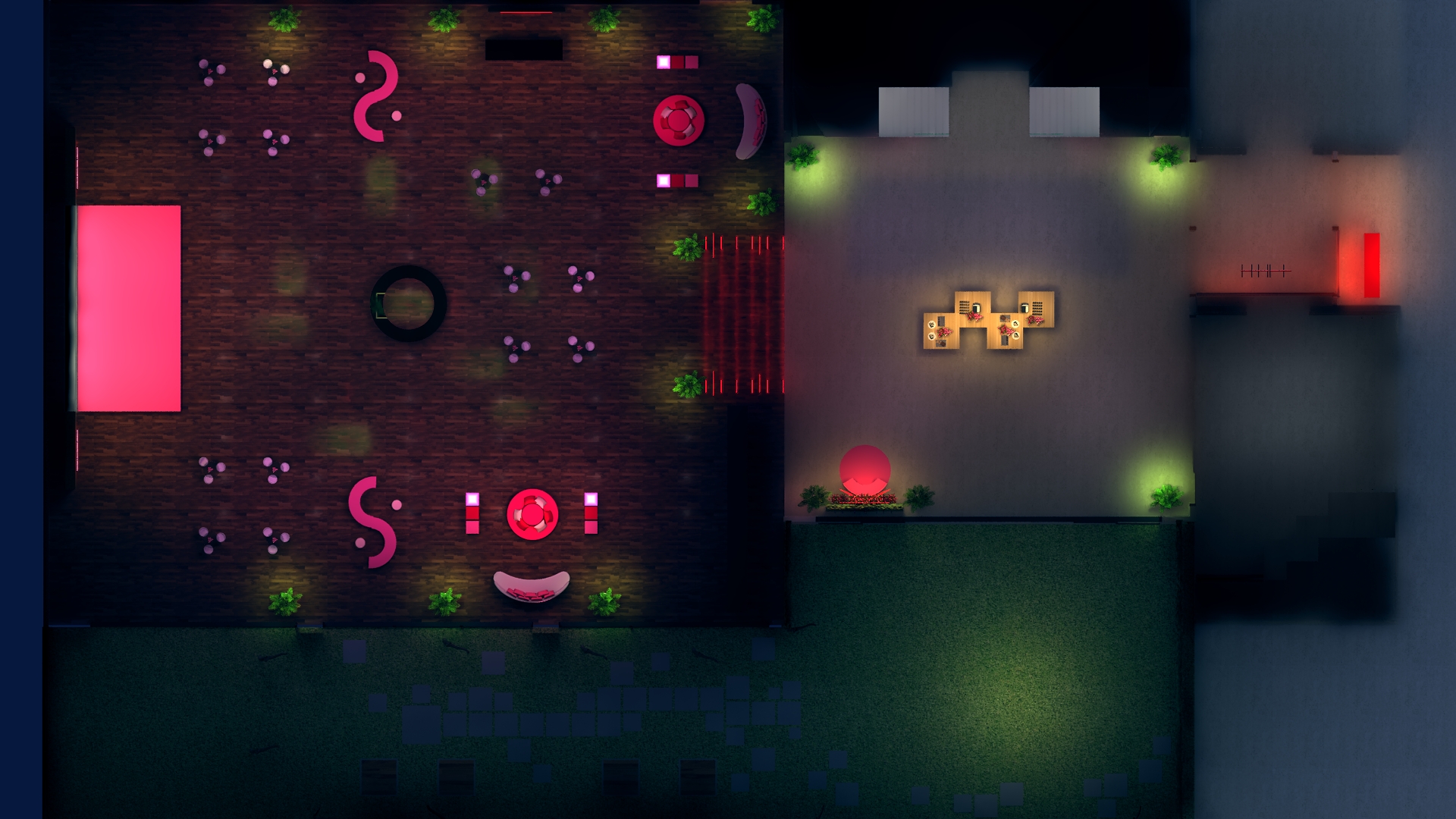 Render 3D – Evento de Luxo Carolina Herrera