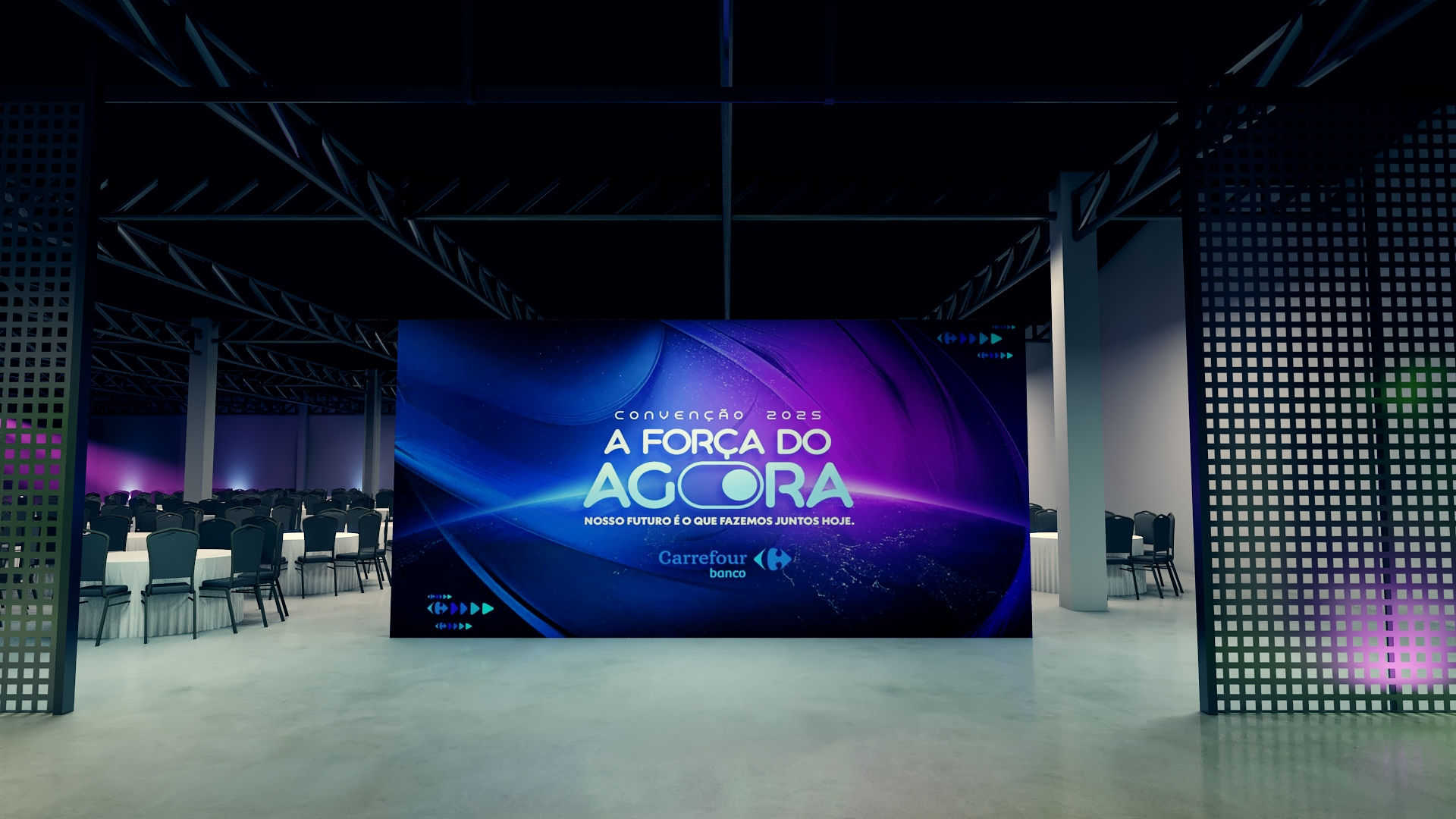 Renderização Profissional – Festa Carrefour