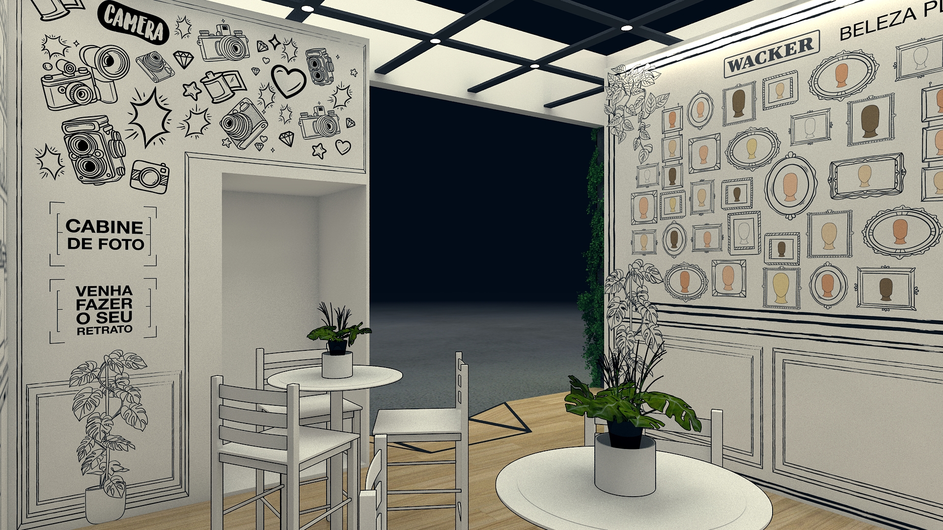 Stand Wacker – Feira e Exposição