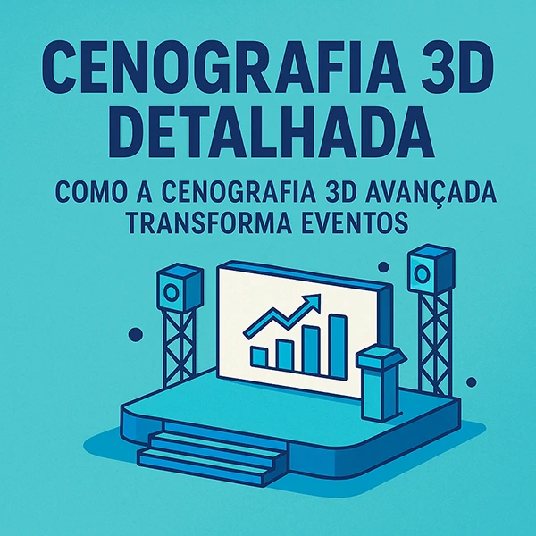 cenografia 3d Detalhada Como a Cenografia 3d Avançada transforma eventos
