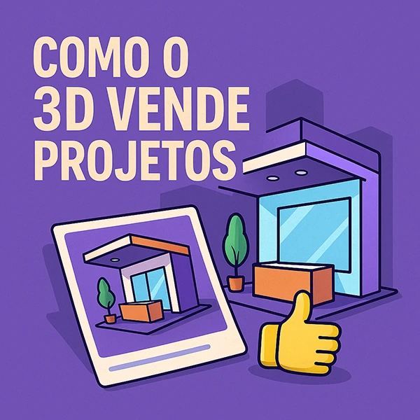 como o 3d vende projetos - melhora taxa de sucesso na concorrência