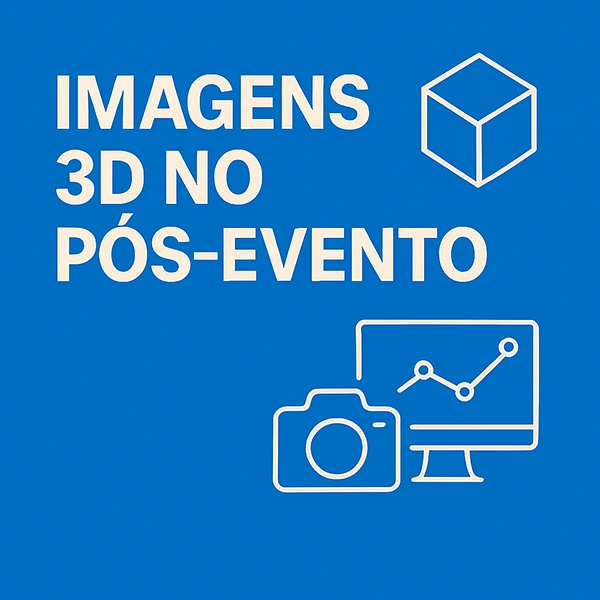 imagens 3d no pos evento