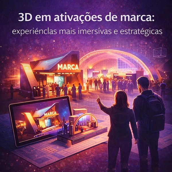 3d ativações de marca