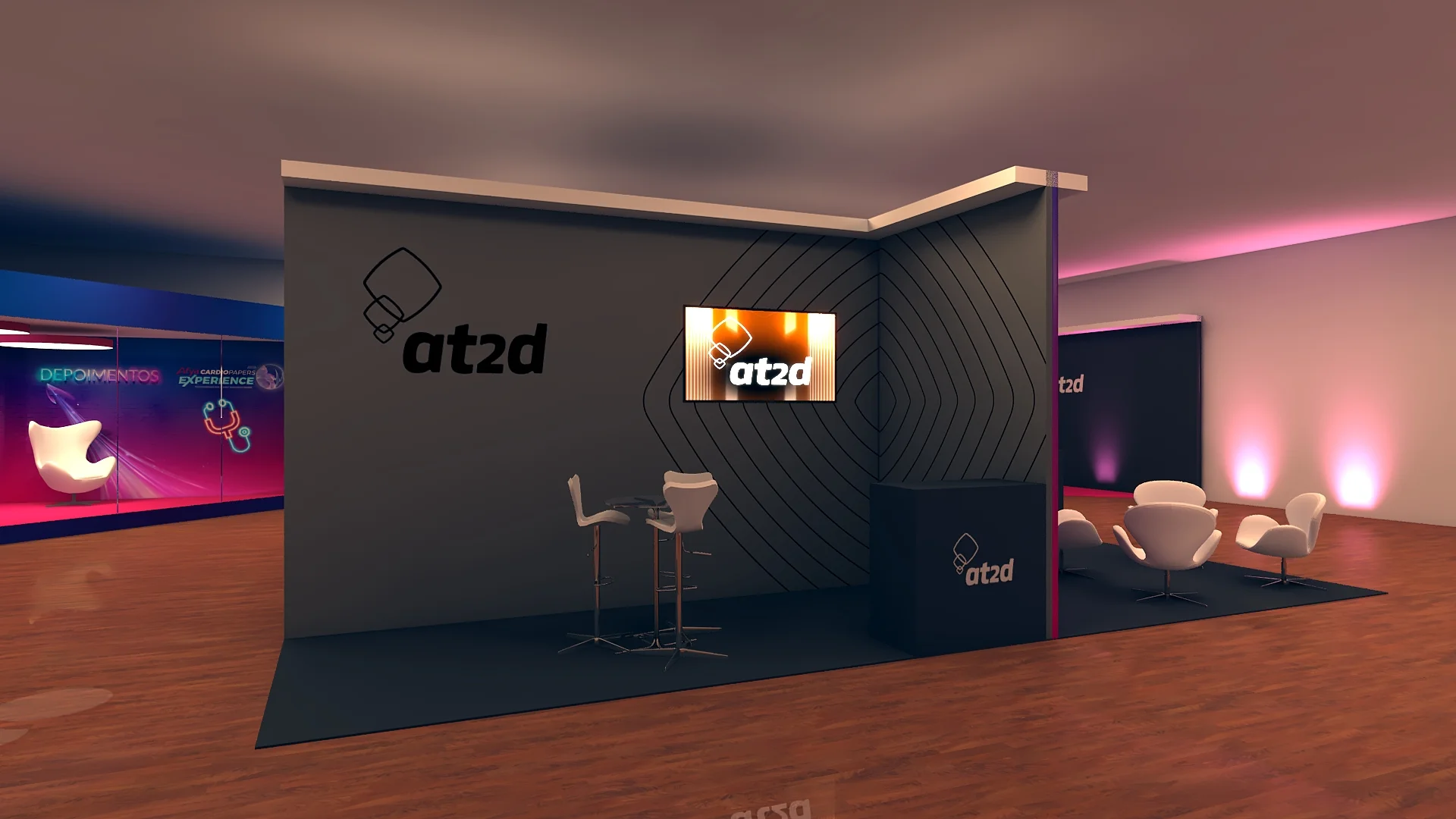 Afya – Imagem 3D para portfólio de eventos