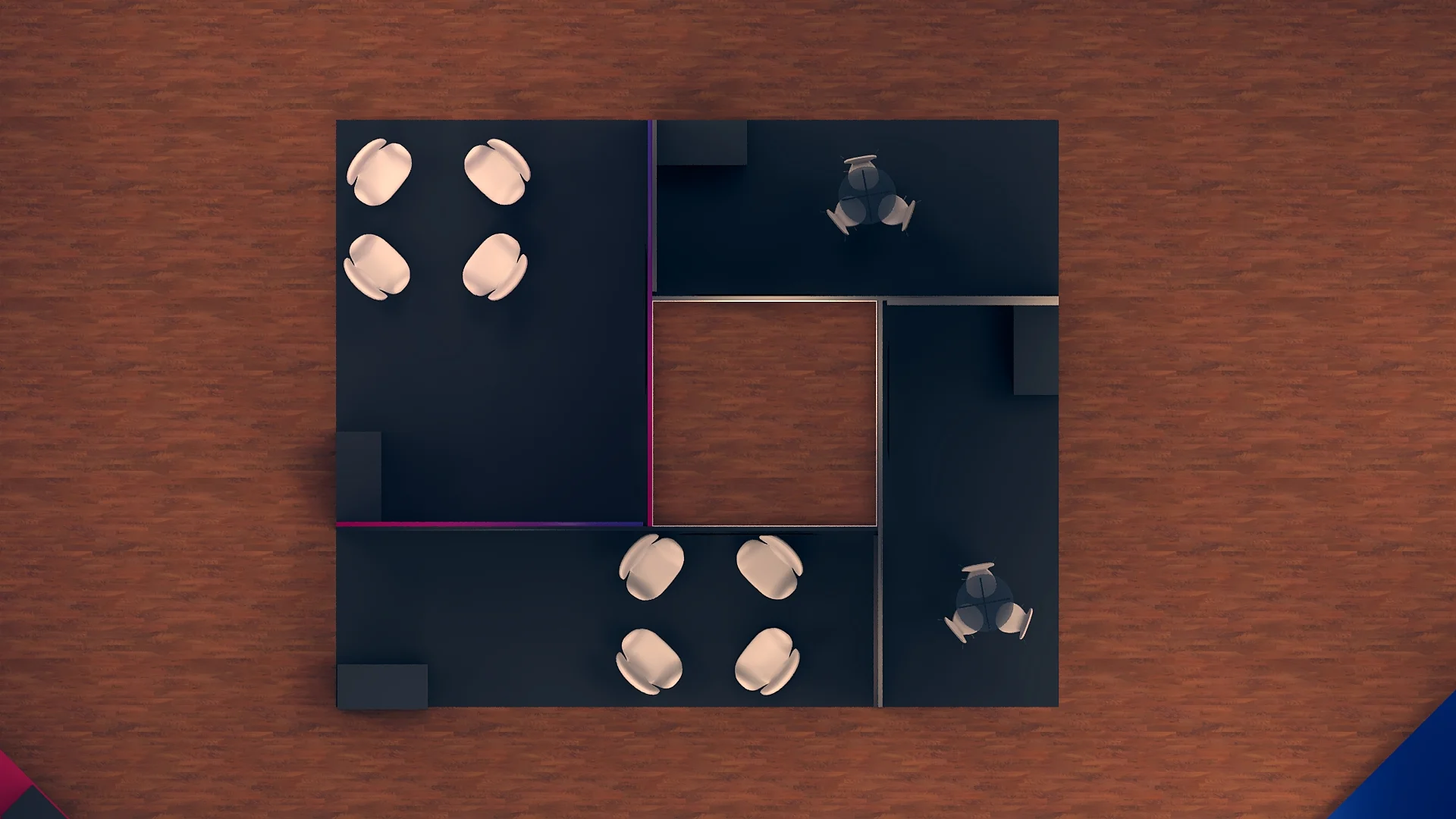 Afya – Simulação visual 3D de evento