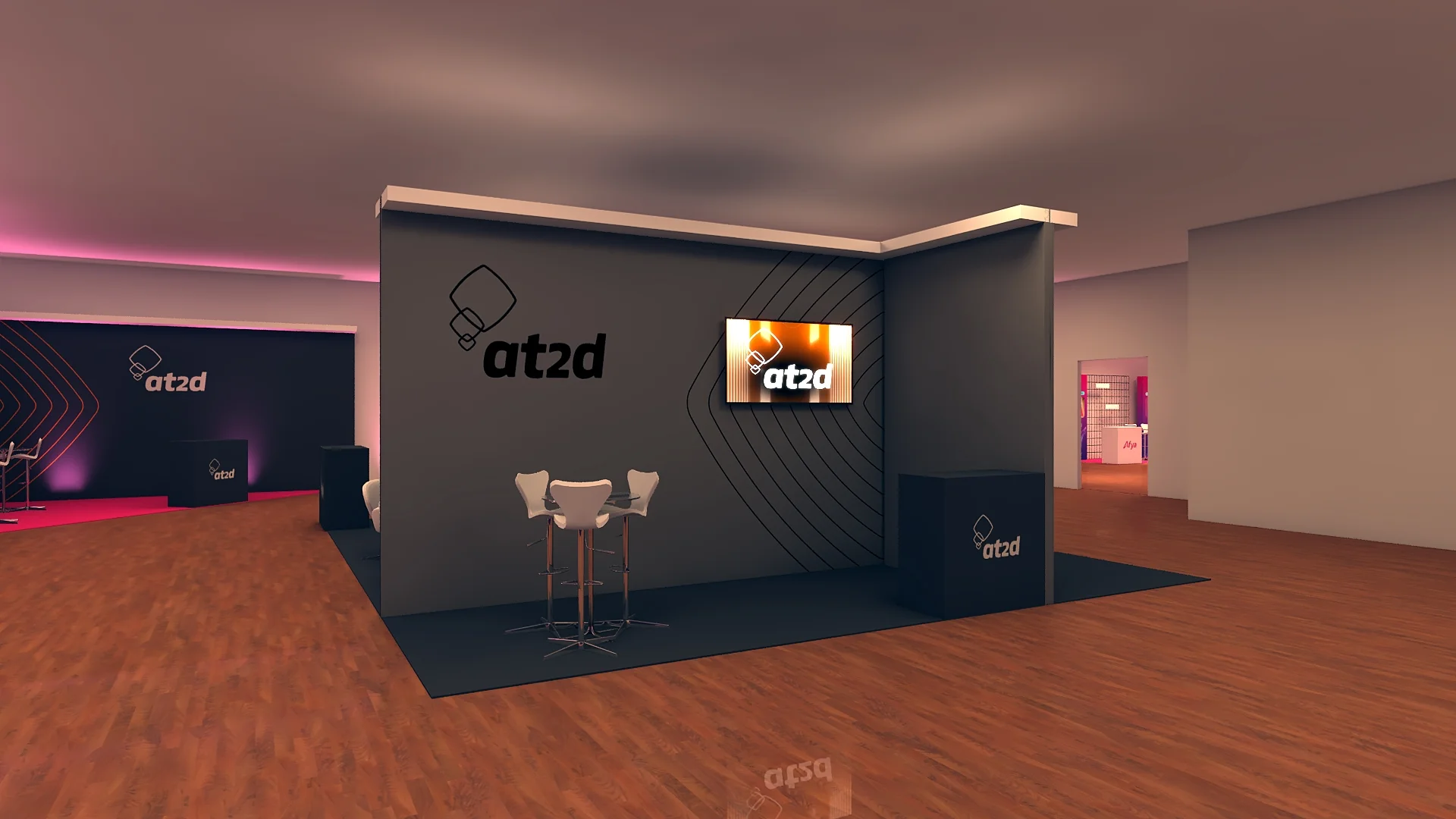 Afya – Visualização 3D para evento