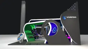 Vivensis – Imagem 3D para portfólio de stand