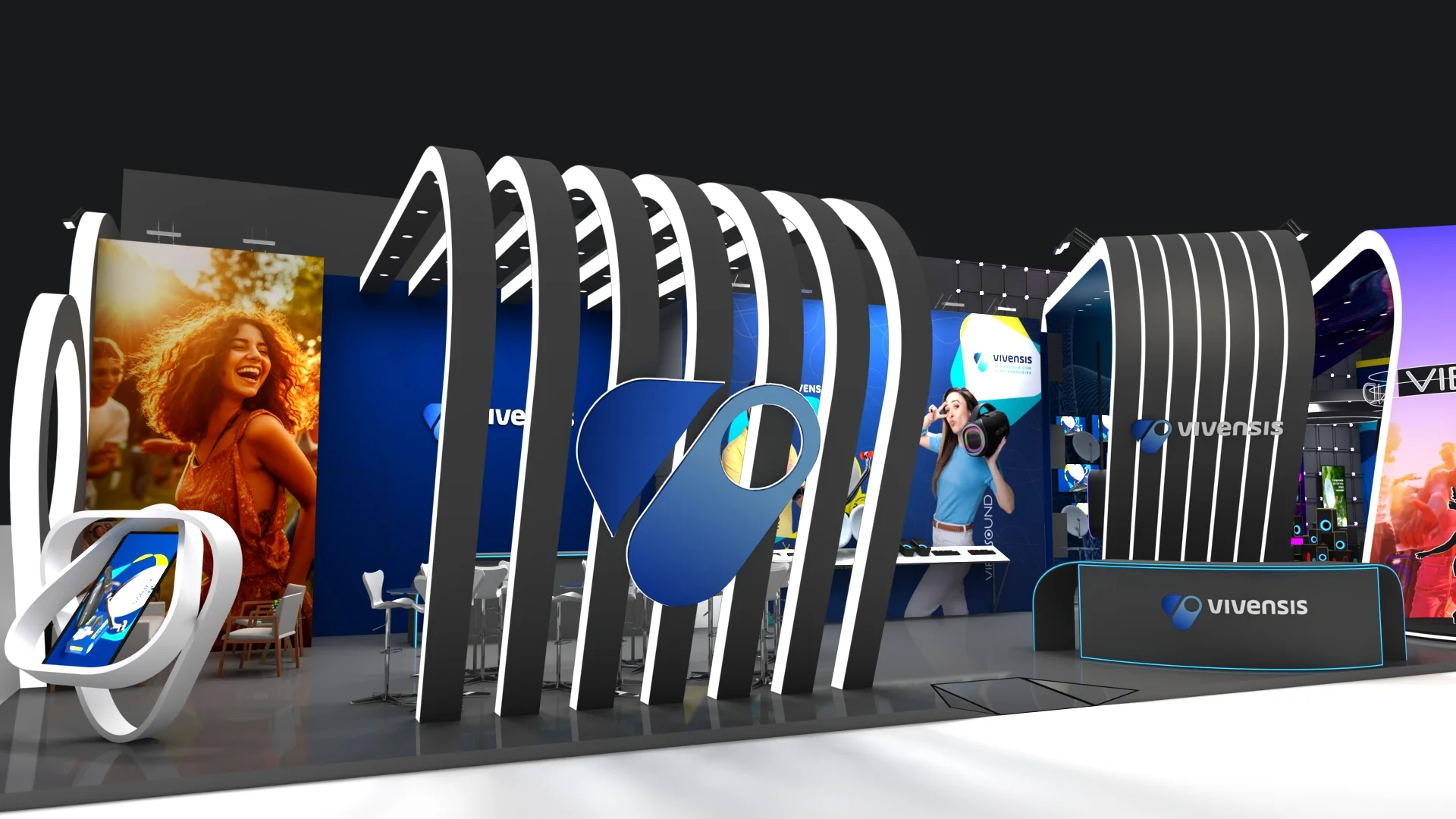 Vivensis – Visualização realista 3D de stand