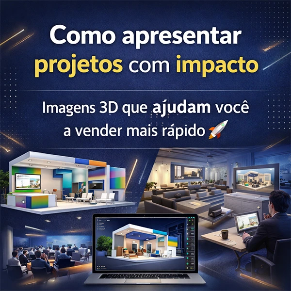 como apresentar projetos com impacto imagens 3d que ajudam você a vender mais rapido