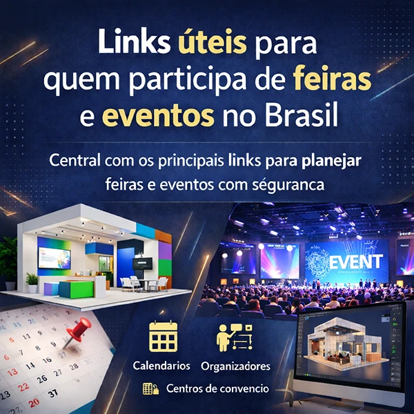 links úteis para quem participa de feiras e eventos no brasil central com os pricipais links para planejar feiras e eventos com segurança