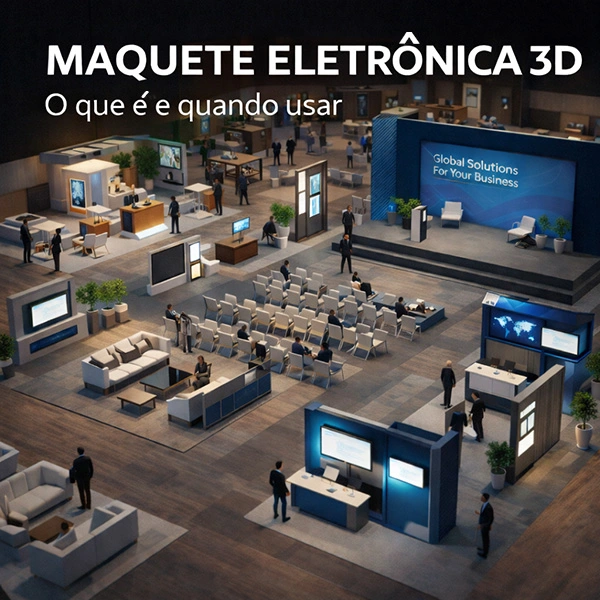 Maquete Eletrônica 3d o que é e quando usar