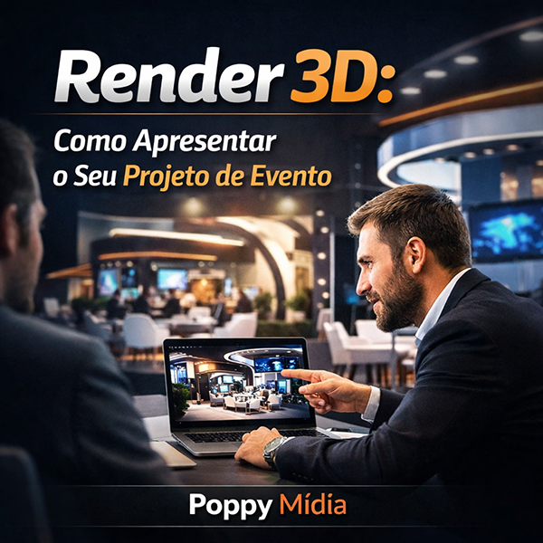 render 3d como apresentar seu projeto de evento