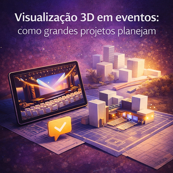 visualizacao 3d em eventos como grandes projetos planejam
