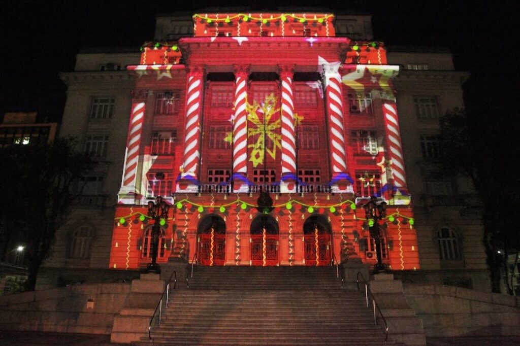 projeção mapping 3d